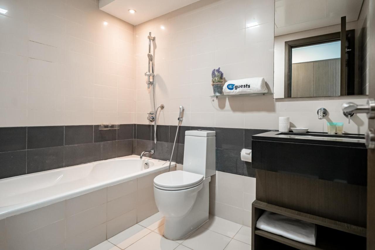 Higuests - Designer Apt With Panoramic View Near Burj Khalifa Daire Dubai Dış mekan fotoğraf